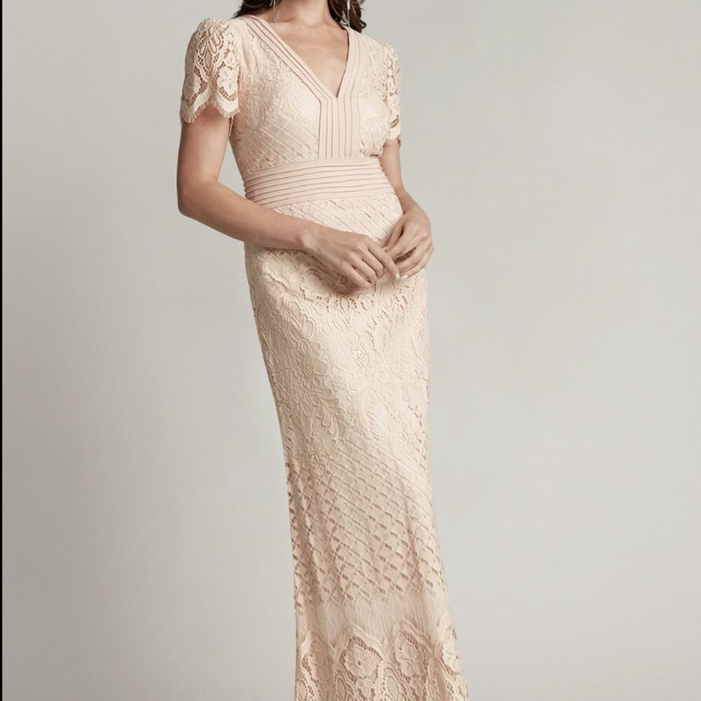 Tadashi Shoji Pink Wedding Dress